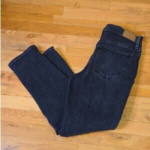 Madewell women's black The Perfect Vintage Jean size 28